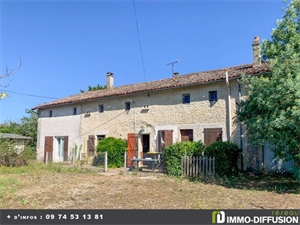 maison à la vente -   16700  RUFFEC, surface 95 m2 vente maison - UBI437878196